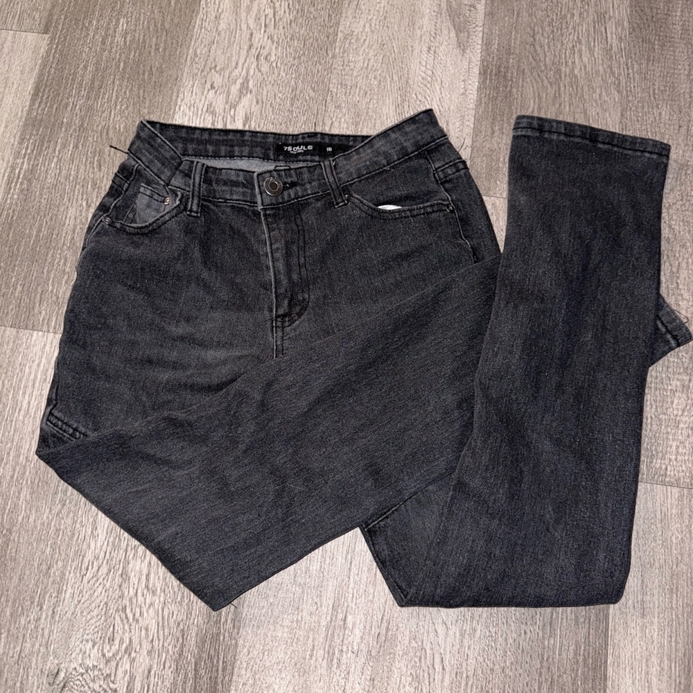 Kids Dark Gray Denim Jeans